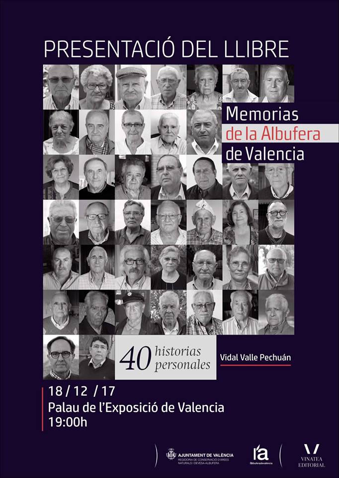 Presentación del libro “Memorias de la Albufera” en el Palacio de la Exposición.