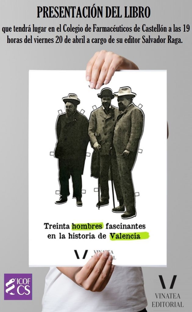 PRESENTACIÓN DEL LIBRO 30 HOMBRES FASCINANTES EN CASTELLÓN.